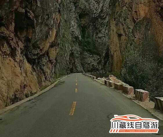 川藏線路況