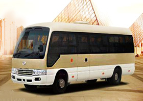 成都租考斯特中巴車19座多少錢
